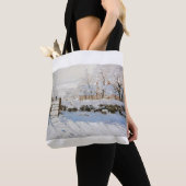 The Magpie by Claude Monet Tote Bag (Dichtbij)