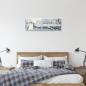 The Magpie – Claude Monet – Die Elster – La Pie Canvas Afdruk (Insitu (Slaapkamer))