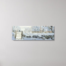The Magpie – Claude Monet – Die Elster – La Pie Canvas Afdruk