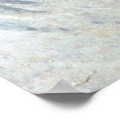 The Magpie - Claude Monet - Die Elster - La Pie Poster (Hoek)