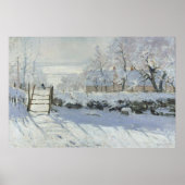 The Magpie - Claude Monet - Die Elster - La Pie Poster (Voorkant)