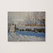 The Magpie La Pie van Claude Monet Legpuzzel (Horizontaal)