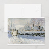 The Magpie, Monet Briefkaart (Voorkant / Achterkant)