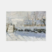 The Magpie, Monet Fleece Deken (Voorkant (Horizontaal))