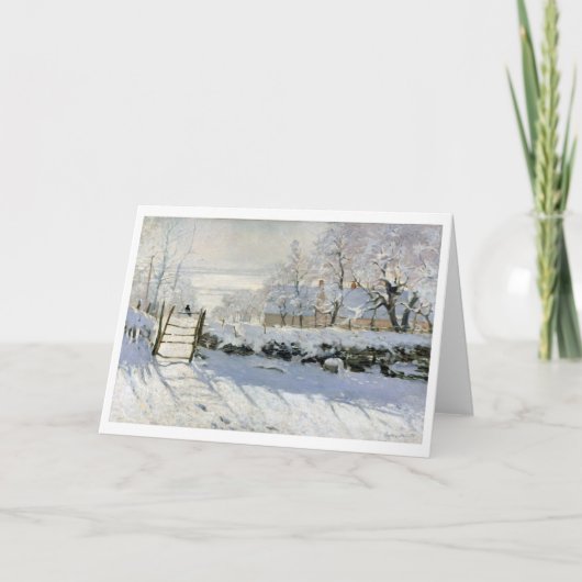 The Magpie, Monet Kaart (Voorkant)