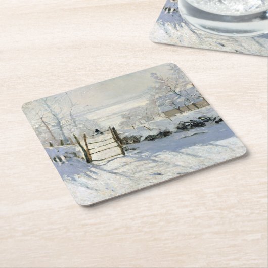 The Magpie, Monet Kartonnen Onderzetters (Schuin)