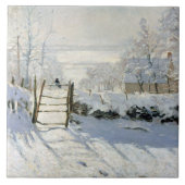 The Magpie, Monet Tegeltje (Voorkant)