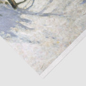 The Magpie, Monet Tissuepapier (Detail)