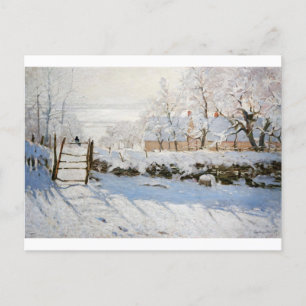 The Magpie van Claude Monet Briefkaart