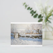 The Magpie van Claude Monet Briefkaart (Staand voorkant)