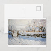 The Magpie van Claude Monet Briefkaart (Voorkant / Achterkant)