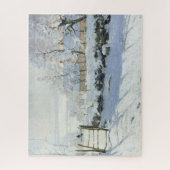 The Magpie van Claude Monet Legpuzzel (Verticaal)