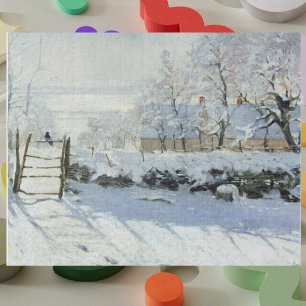 The Magpie van Claude Monet Legpuzzel