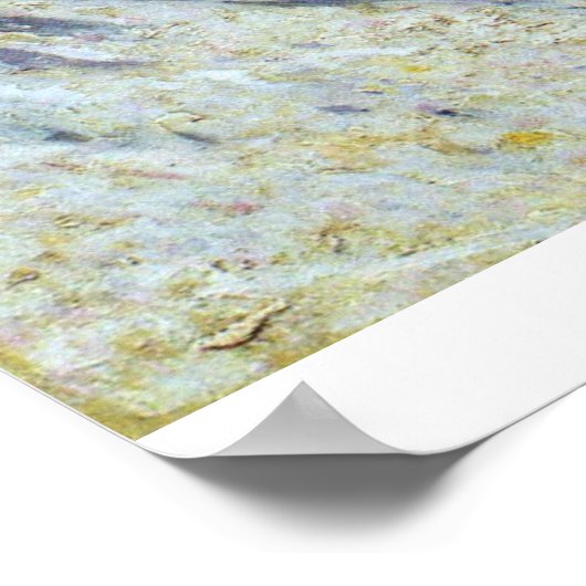 The Magpie van Claude Monet Poster (Hoek)