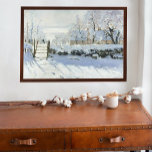 The Magpie van Claude Monet Poster<br><div class="desc">La Pie is een schilderij van de Franse impressionist Claude Monet, gemaakt in de winter van 1868-1869 in de buurt van de gemeente Étretat in Normandië. Het schilderij is een van de eerste meesterwerken van Monet en heeft een combinatie van een sterk beperkt kleurbereik, luchtperspectief en gebroken penseelwerk. Het schilderij...</div>