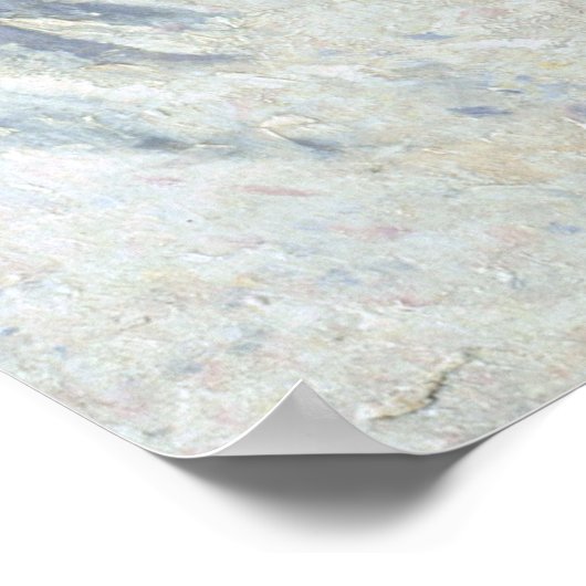 The Magpie van Claude Monet Poster (Hoek)