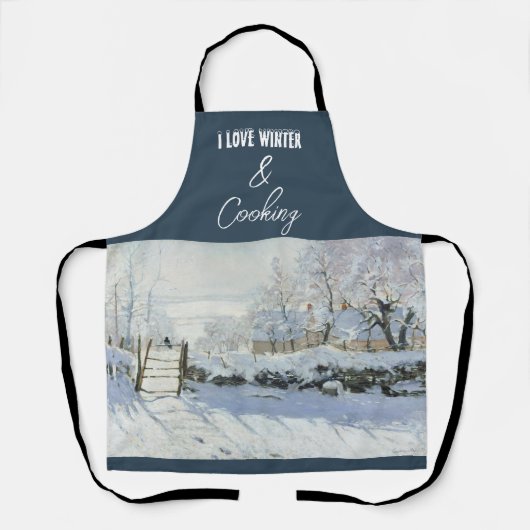 The Magpie van Claude Monet Schort (Voorkant)