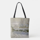 The Magpie van Claude Monet Tote Bag (Achterkant)