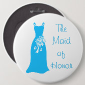 The Maid of Honor Ronde Button 6,0 Cm (Voorkant /achterkant)