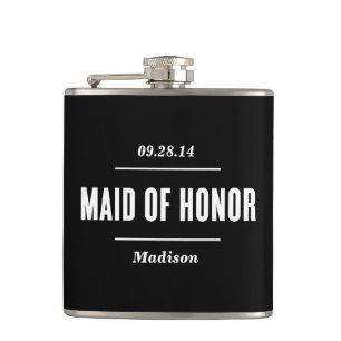 The Maid of Honor Weddenschap Heupfles