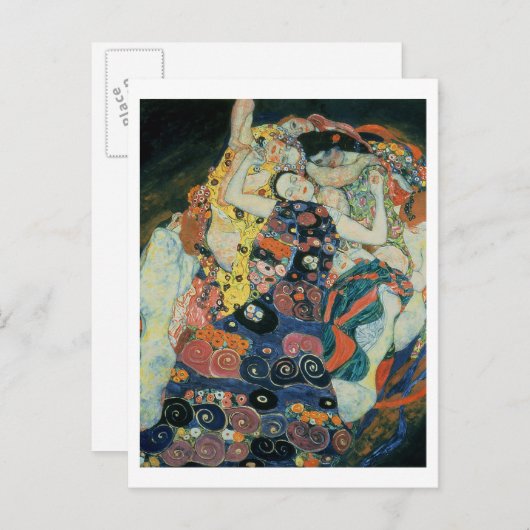 The Maiden, 1913 (olie op canvas) Briefkaart (Voorkant / Achterkant)