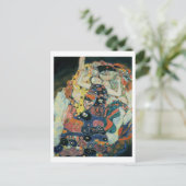 The Maiden, 1913 (olie op canvas) Briefkaart (Staand voorkant)