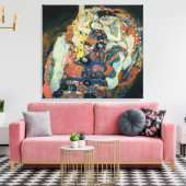 The Maiden, 1913 (olie op canvas) Canvas Afdruk (Insitu (Woonkamer))