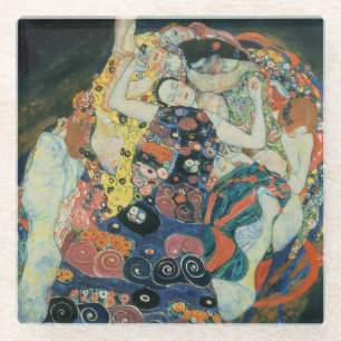 The Maiden, 1913 (olie op canvas) Glazen Onderzetter