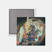 The Maiden, 1913 (olie op canvas) Magneet (Voorkant / Achterkant)