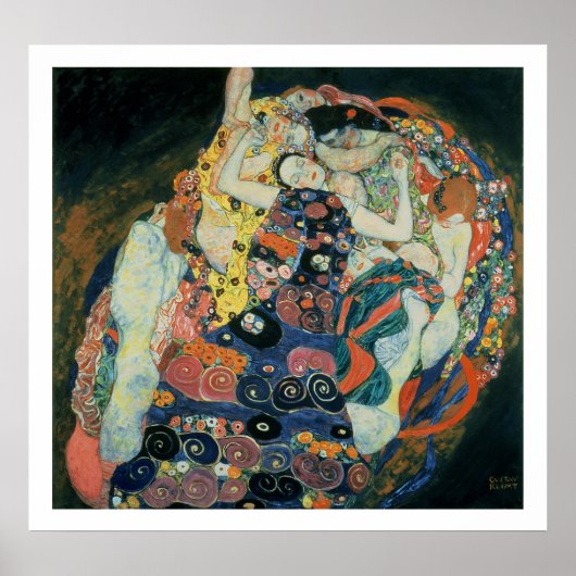 The Maiden, 1913 (olie op canvas) Poster (Voorkant)