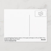 The Main Board Triptych van Londen: Madonna met An Briefkaart (Achterkant)