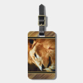 The Majestic Lion Bagagelabel (Voorkant verticaal)