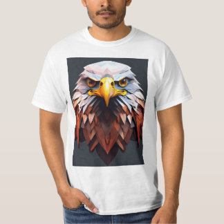 The Majestic Soar: Falcon Elegance T-shirt