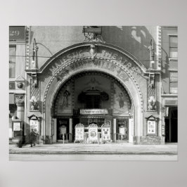 The Majestic Theater, 1910.  foto Poster