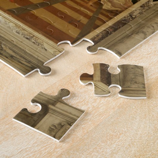 The Malchiostro Annunciation, c.1520 (olie op het  Legpuzzel (Zijkant)