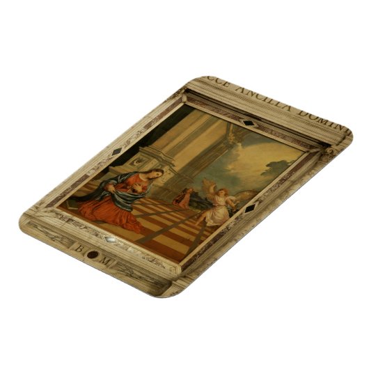 The Malchiostro Annunciation, c.1520 (olie op het  Magneet (Linkerzijde)