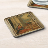 The Malchiostro Annunciation, c.1520 (olie op het  Onderzetter (Linkerzijde)