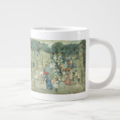 The Mall, Central Park van Maurice Prendergast Grote Koffiekop (Rechts)