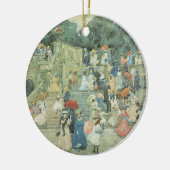 The Mall, Central Park van Maurice Prendergast Keramisch Ornament (Links)