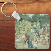 The Mall, Central Park van Maurice Prendergast Sleutelhanger (Voorkant)