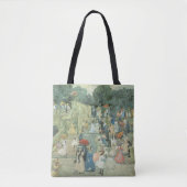 The Mall, Central Park van Maurice Prendergast Tote Bag (Voorkant)