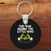 The Man Behind The Little Who Christmas Pregnancy  Sleutelhanger (Voorkant)