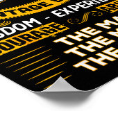 The Man Myth Legend 1950 75th Birthday Gift 75 Yea Poster (Hoek)