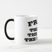 The man myth legend Heat Sensitive changing Magische Mok (Links)