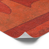 The Man of Confusie by Paul Klee Poster (Hoek)