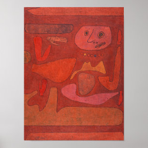 The Man of Confusie by Paul Klee Poster