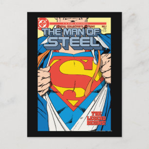 The Man of Steel #1 Collector's Edition Briefkaart