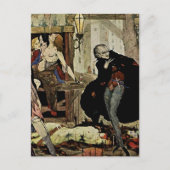 “The Man of the Crowd” by Harry Clarke Briefkaart (Voorkant)