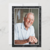 The Man The Myth The Legend 100th Photo Birthday Kaart (Achterkant)