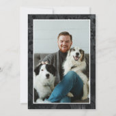 The Man The Myth The Legend 50th Photo Birthday Kaart (Achterkant)